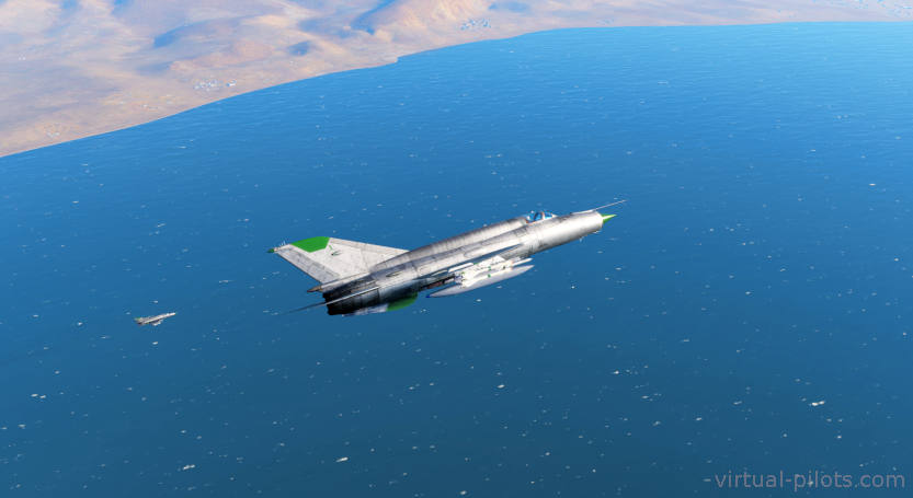 Mig-21 in action