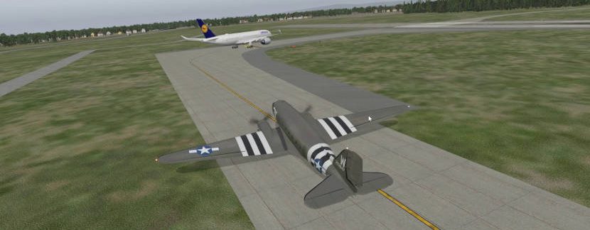 Мой первый полет в IVAO на С-47 (X-Plane 11)