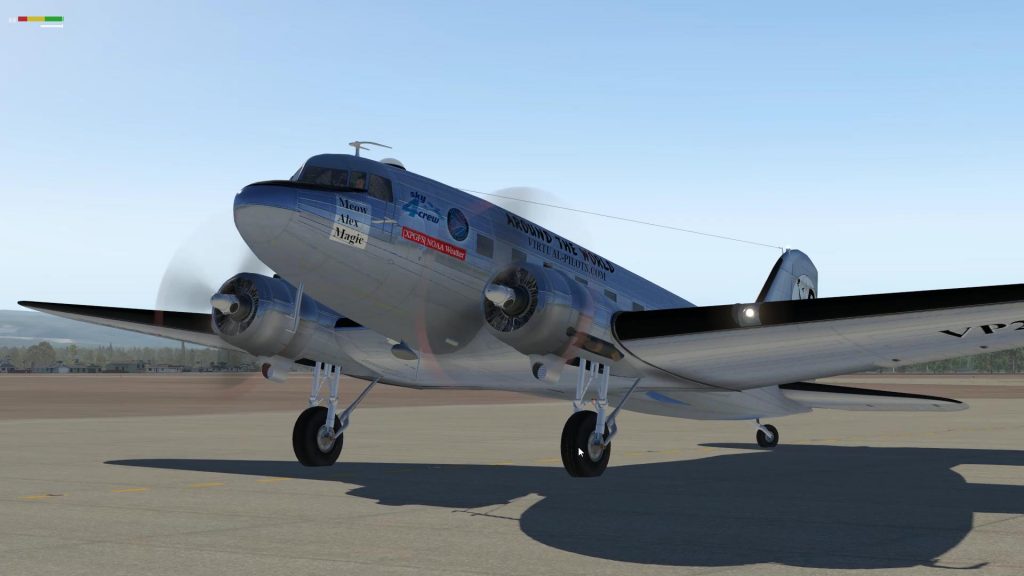 Вокруг света на C-47