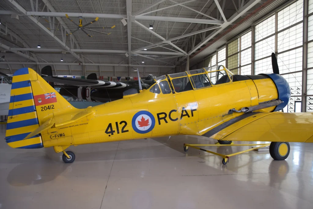 North American Harvard Mk. IV in Canadian Warplane Heritage Museum