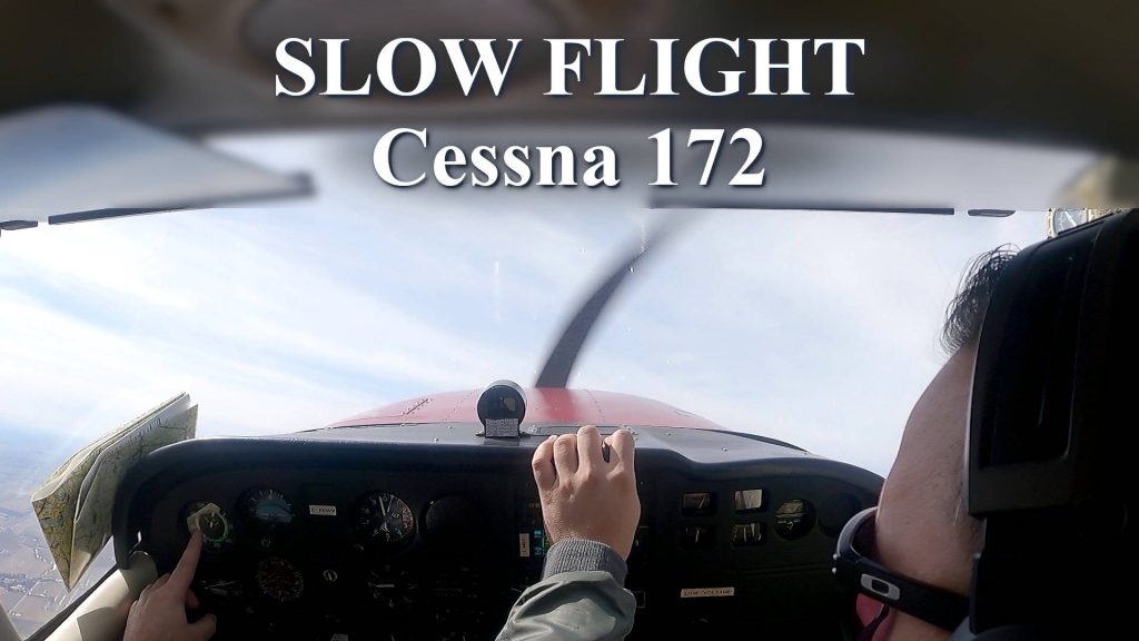 Slow flight Cessna 172 procedure